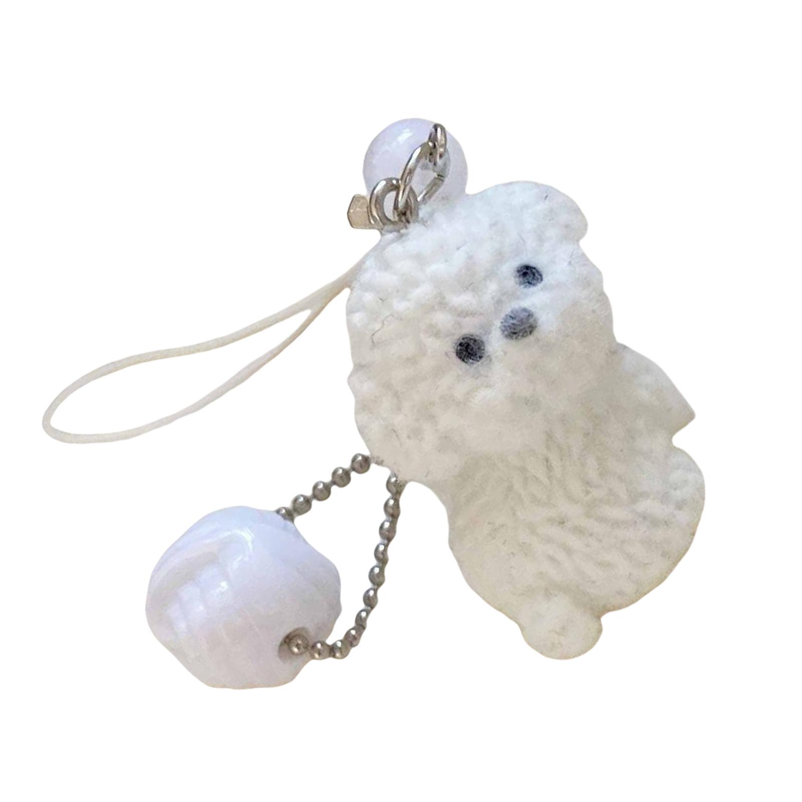 

Милый ремешок для мобильного телефона в виде собаки, многофункциональное украшение для подвешивания собаки, текстура сплава, подходит для телефонов, сумок и брелоков A