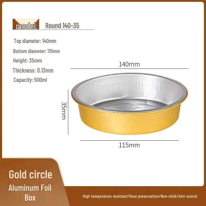 Yuzhuxun Disposable Food-Grade Round Paper Cake Box