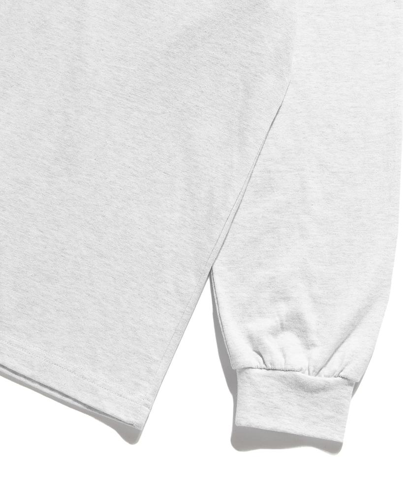 Eoneopegtideuesensyeol Ringer Long Sleeves / L.Grey Melange