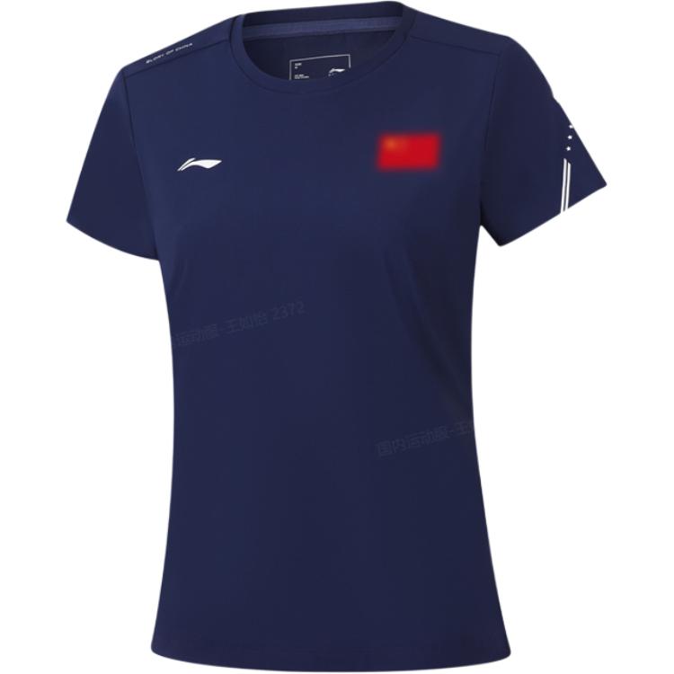 

Женская футболка с коротким рукавом Li-Ning серии Honor, мягкая, минималистичная, универсальная, ATSV848-4 XXL