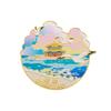 Merchandise Qingdao Beer Refrigerator Stickers Shandong City Tourist Attractions Souvenirs May Fourth Square Metal Double Magnetic Stickers