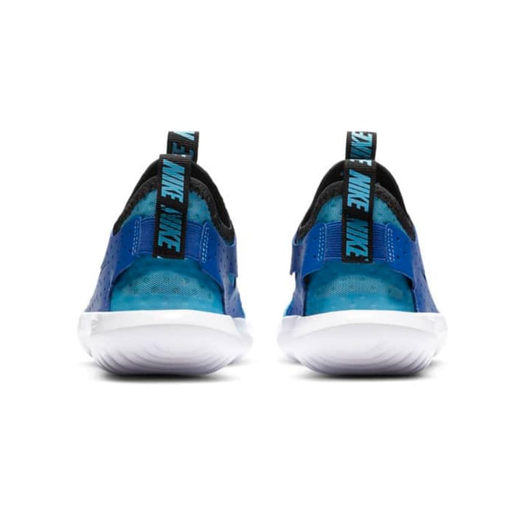 Nike Flex Runner Antislip Demping Lage top Kinder Loopschoenen Wit Blauw Kinderen Leeftijd 3 7 Jaar CV9327-400