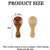 Small Wooden Spoon Tea Seasoning Powder 8X3.5cm Cooking Tools Kitchen Gadgets