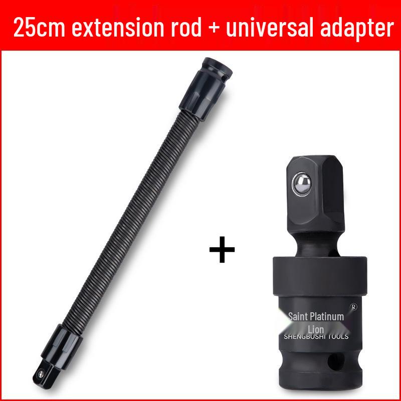1/2'' Impact Wrench Extension: Universal Joint Connector Pneumatic Socket Adapter
