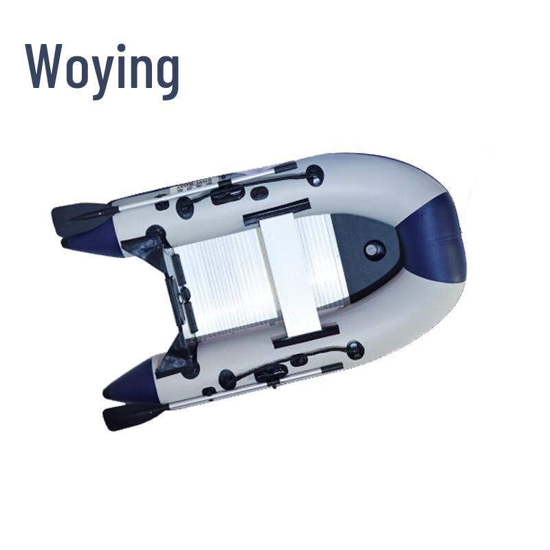 Woying Heavy-Duty Aluminum Bottom Inflatable Boat