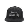 Embroidered Baseball Cap Retro Men Women Hip-Hop Cap Flat Brim Sun Hat