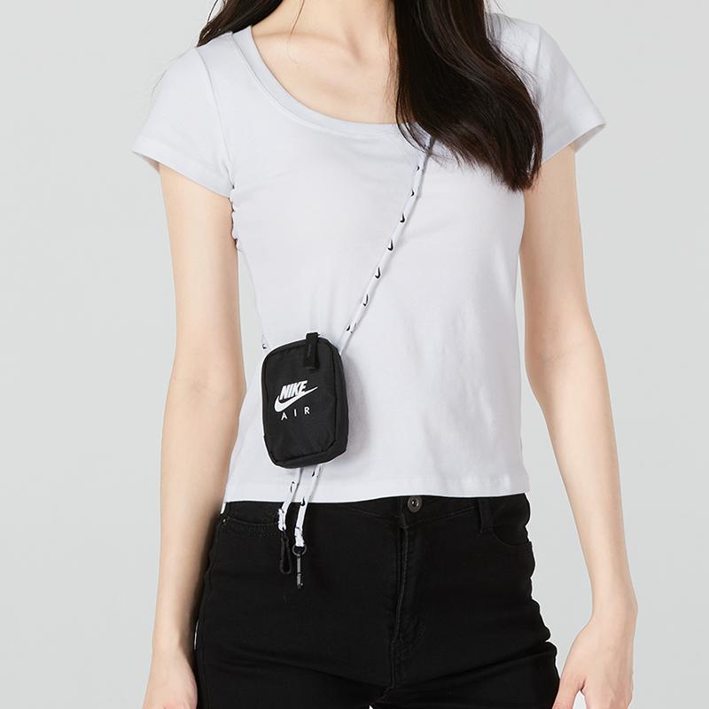 Nike Canvas Canvas Tasche Handybeutel Umhängetasche Normal Unisex Schwarz Lässig DV4223-027