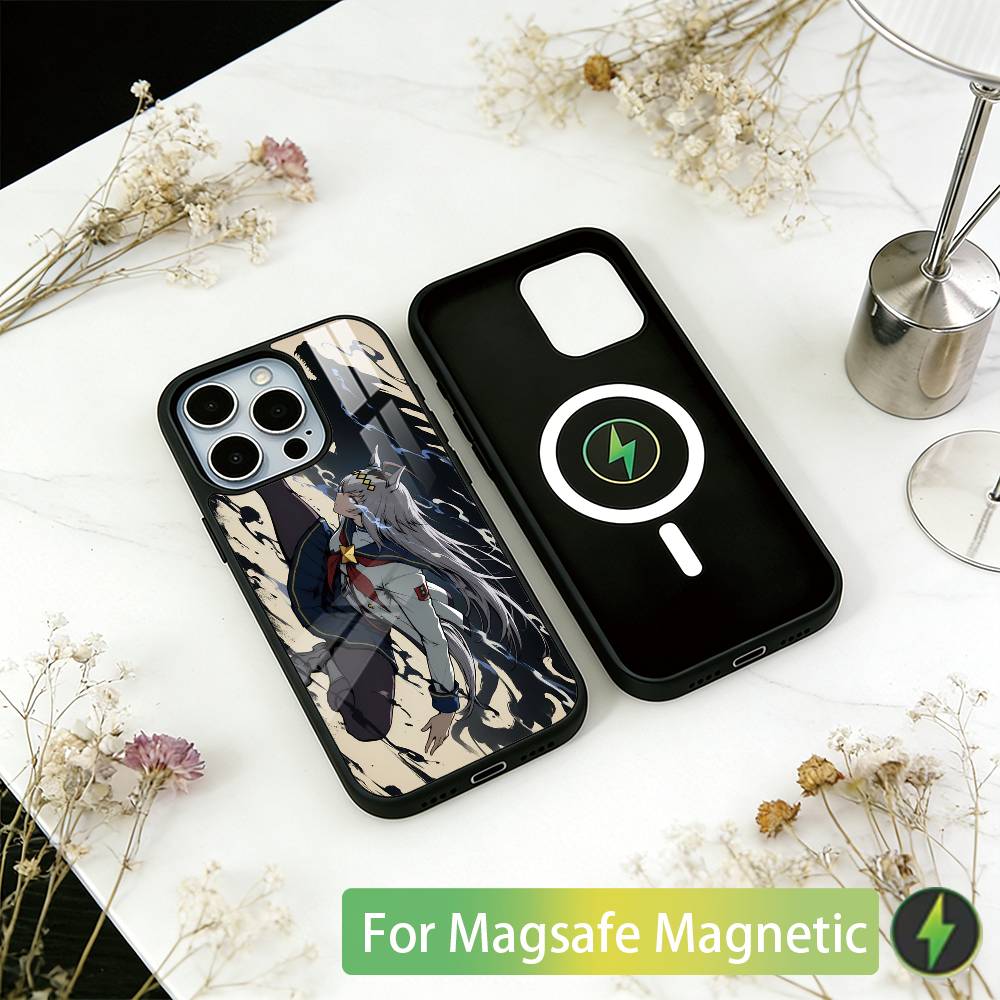 

Uma Musume Pretty Derby Phone Case For iPhone17,16,15,14,13,12,11 Plus,Pro Magnetic For Magsafe Wireless Charging iPhone14ProMax
