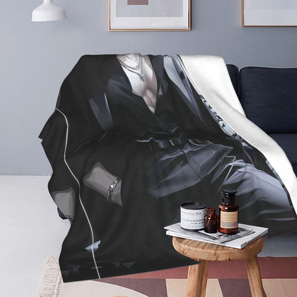 Sylus Love And Deepspace Art Blanket Cover Flannel Lightweight Throw Blankets for Car Sofa Couch Bedroom Quilt