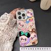 Applicabile ad Apple 16promax copricapo Labu custodia per cellulare 15plus cartone animato 14 argento colorato IMD13 commercio estero 12