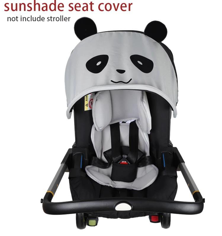 DOONA 4-in-1 Baby Carrier: Car Seat Cover, Rain Cover, Mosquito Net, Hanging Bag, Mummy Bag, Sunshade, Wheel Accessories.