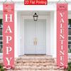 Happy Birthday Porch Banner - Festive Party Door Couplet - Porch Hanging Door Decor (7366)