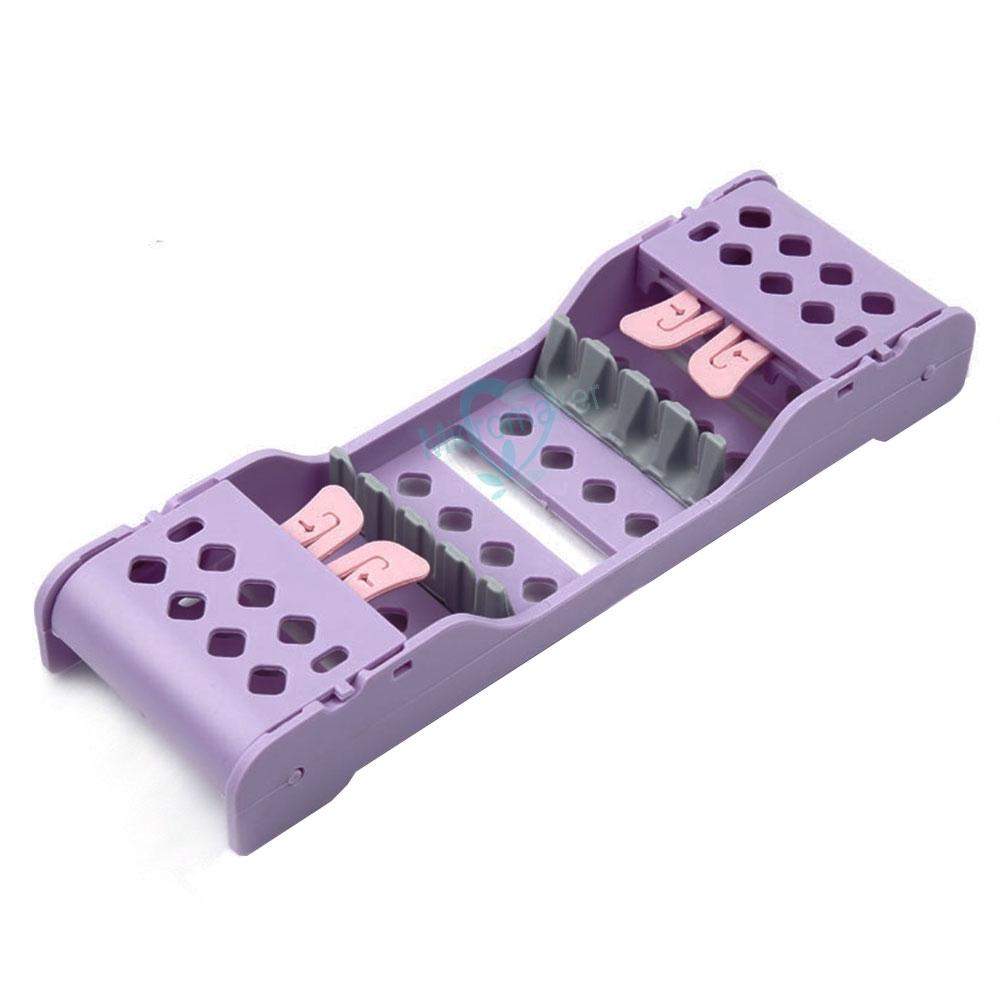 

1 шт. Новый ящик для стоматологических инструментов 135℃ автоклавируемые пластиковые держатели стоматологических инструментов для 4 шт. 8 шт. инструментов коробка для стерилизации