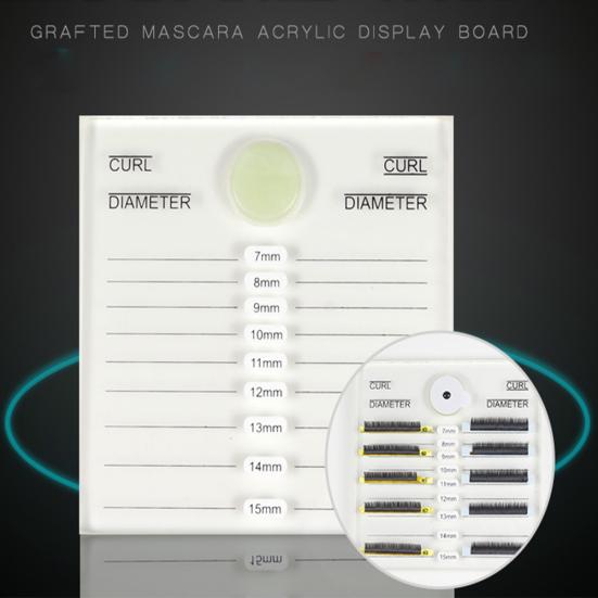 

Transparent Acrylic Pad Eyelash Extension Display Pallet Glue Holder Lash Stand