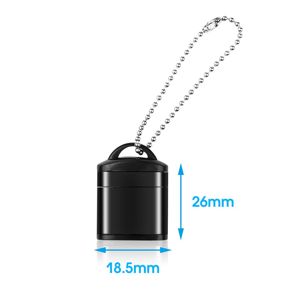Mini USB 2.0 Micro SD Memory Card Reader High Speed Adapter with Keychain Portable Card Reader Laptop Accessories