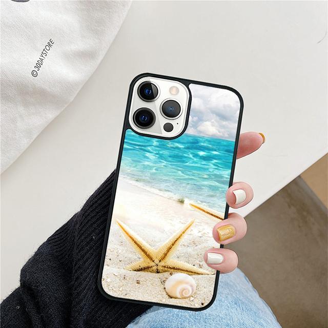 Sea Shells Mobile Phone Cases Cover For iPhone 17 Air 16e 15 14 12 13 11 Pro MAX Apple Plus Coque