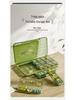 Portable Weekly Pill Organizer - Compact Travel Size with 3 Daily Compartments