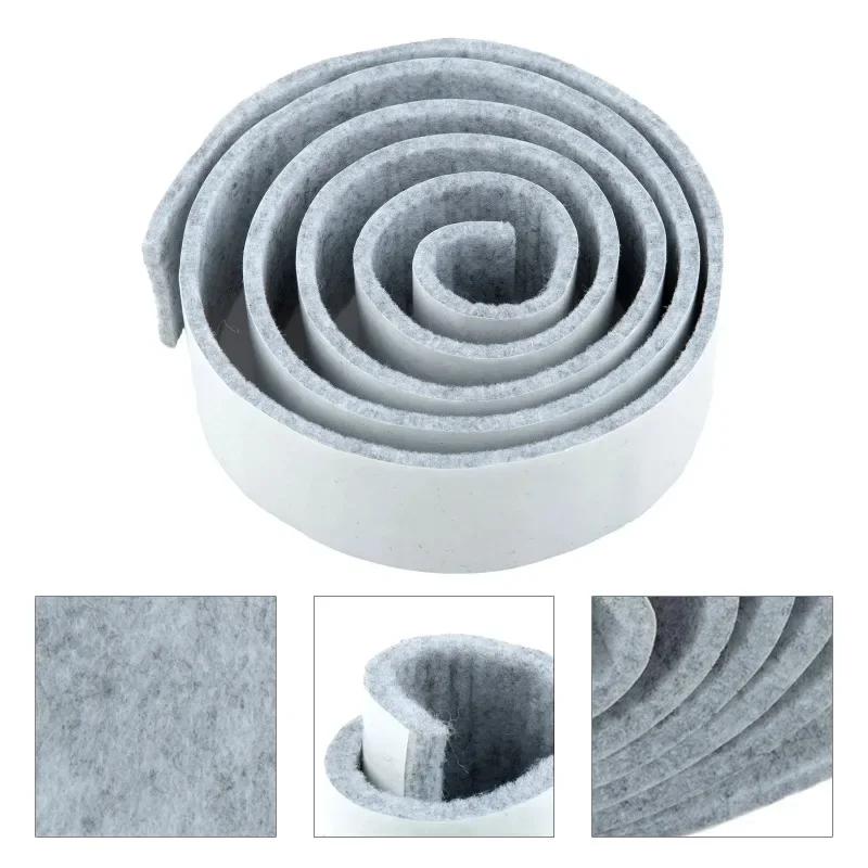 Self-Adhesive Felt Furniture Pad Roll For Hard Surfaces Heavy Duty Felt Strip 1M Protector Wear-resisting Table Chair Leg Sticky