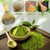 Matcha-Besen, Matcha-Pinsel, Teezeremonie-Utensilien, Chasen, Matcha-Schläger, Bambusförmig, Schnelltrocknend, Einfach zu verwenden, Wiederverwendbar (Gelb)