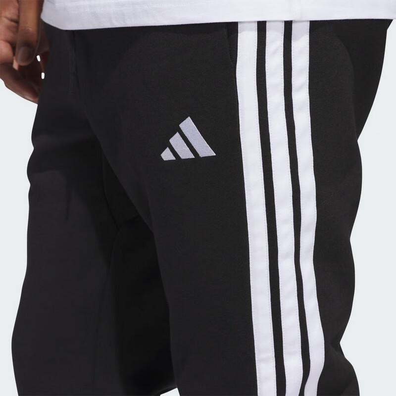 Adidas Men's 3-Stripes Fleece Track Pants