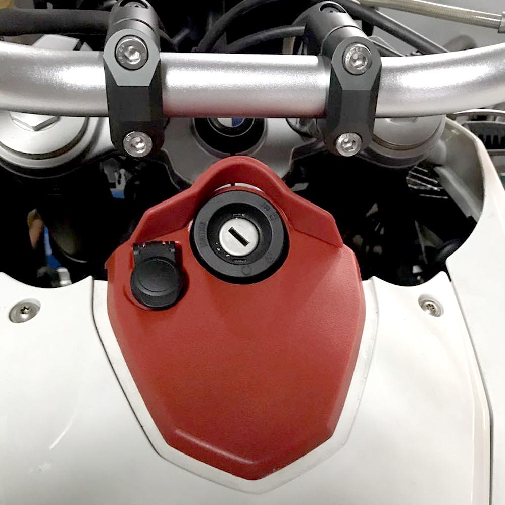 Pro BMW F800GS 13-17 Motocykl panel krytu zapalování v mílích