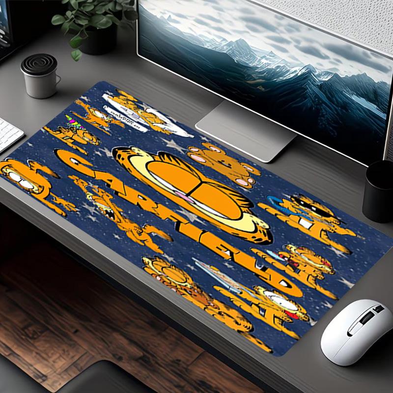 Garfield Print Mouse Pad, for Keyboard Pad Laptop PC Mat for Office Home Use, Desk Decor, Perfect Birthday Gift for Gamers