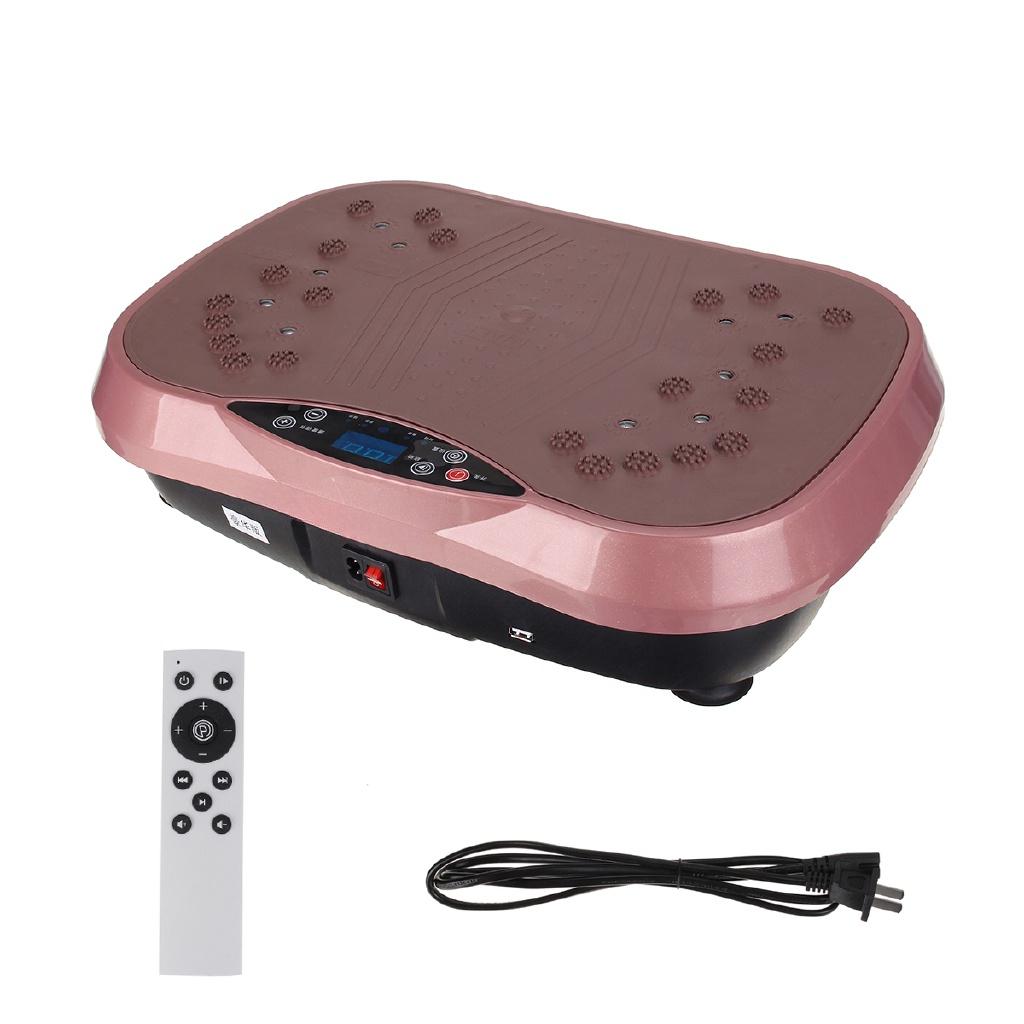 Máquina de Vibración para Ejercicio Fitness de 200W Plataforma Entrenadora Body Shaper Plataforma Máquina Pérdida de Peso Entrenamiento de Sacudidas