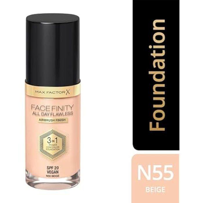Fond de teint - MAX FACTOR - Facefinity 3 in 1 - Teinte Beige - SPF 20 - 30 ml