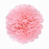 5 piezas de 6, 8, 10, 12 y 14 pulgadas de papel de seda, pompones de papel para fiestas de bodas, pompones de flores para decoración de bodas, cumpleaños y bebés
