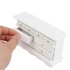 1:12 Dollhouse Miniature Bedroom Side Cabinet Dresser Furniture Accessories