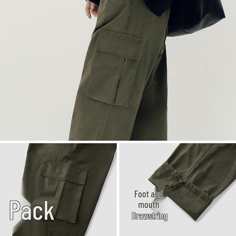 Semir Men's Loose Straight Fit Casual Cargo Pants