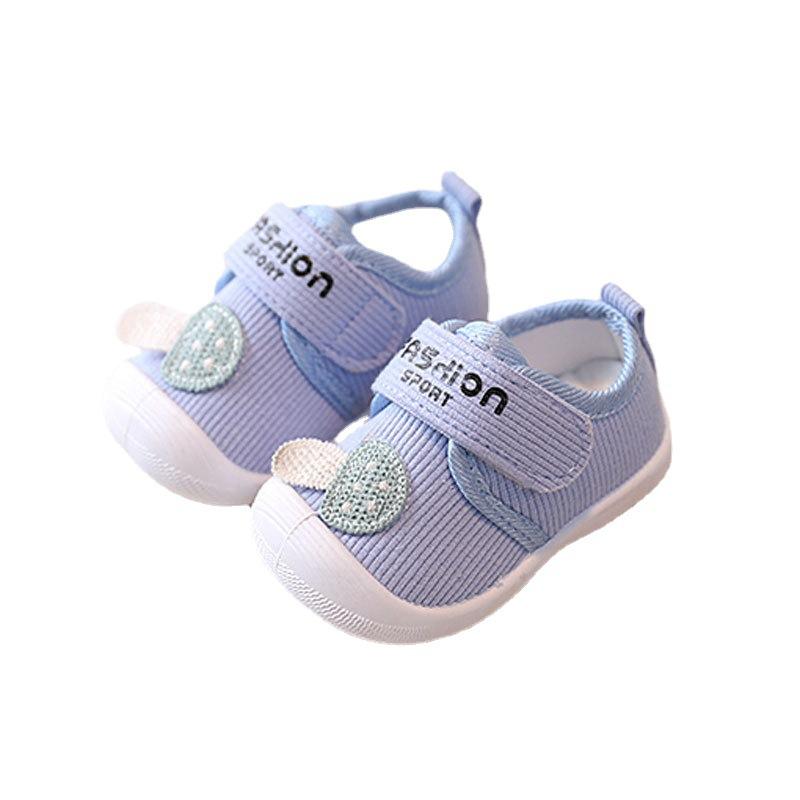 Babyschuhe Frühling Herbst Weiche Sohle Niedliche Kleinkindschuhe Rutschfest Kindersneaker für Neugeborenes Barfußschuhe Kinder Zapatos Bebe