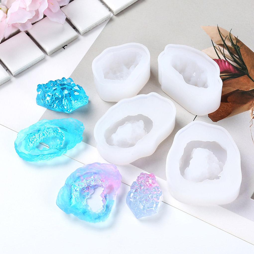 Crystal Resin Pendant Mold Jewelry DIY Making Crafting Silicone Mould Pendant Making Tool Type 4