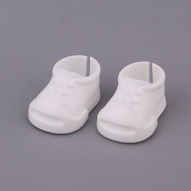 15/17Cm Doll Shoes Plastic Mini Shoes For Dolls Mini Finger Shoes Clothing Accessory For 6.9 Inch Dolls Blind Box Doll