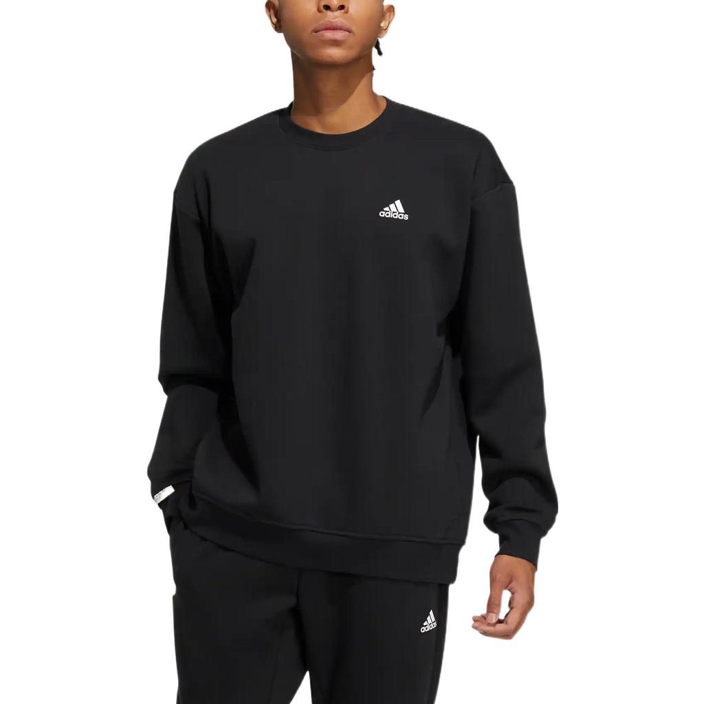 adidas Felpa con Etichetta Nero/Bianco Unisex Streetwear IB2774