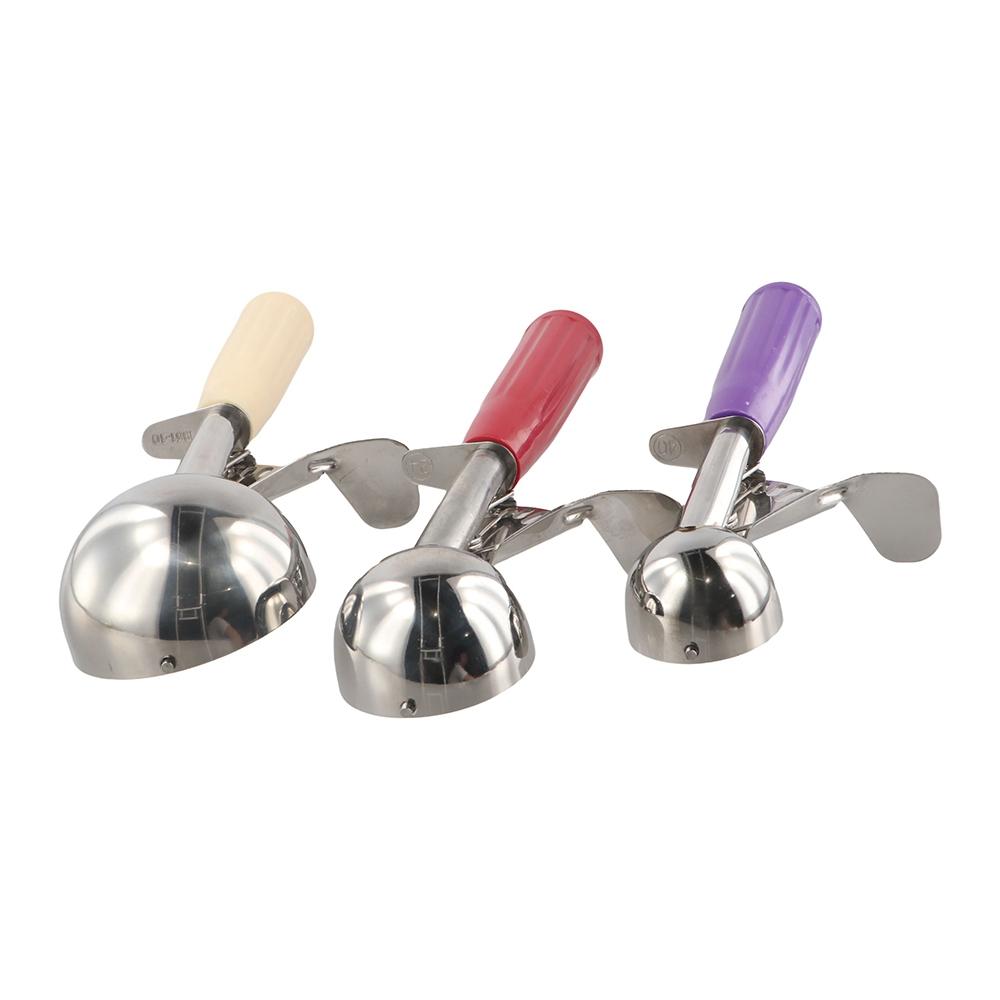 Steel Meat Balls Kitchen Fruit Cookies Ice Ball  Spoon Mash Food Portioner Cutter Ice Cream Scoop