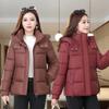 Down Cotton-padded Clothes Women's Short Models New Fashion Bread Clothes Loose Hooded Cotton-padded Jackets