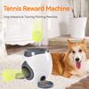 Automatic Dog Ball Launcher Dog Tennis Food Reward Machine Dog Tennis Ball Machine Slow Feeder for Small and Medium Dogs