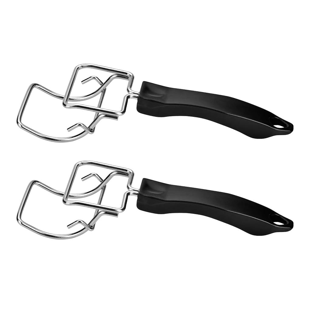 2Pcs Air Fryer Convection Toaster Oven Tray Extractor Grills Extractor Oven Rack Pull Tool Grills Clip for Air Fryer