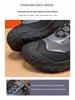 Men's Versatile Casual Dad Shoes with Rotating Buttons - Thick Sole for Sports, Hiking, and Travel