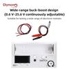 0.6V-25.6V TFT Color Screen Mini Power Supply Buck Boost Power Supply Converter 18650 Battery Voltage Current Display Module