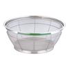 Endo Shoji Commercial TKG NEW Mammoth Color Shallow Colander 30cm Green Stainless Steel Made In Japan AZL4724