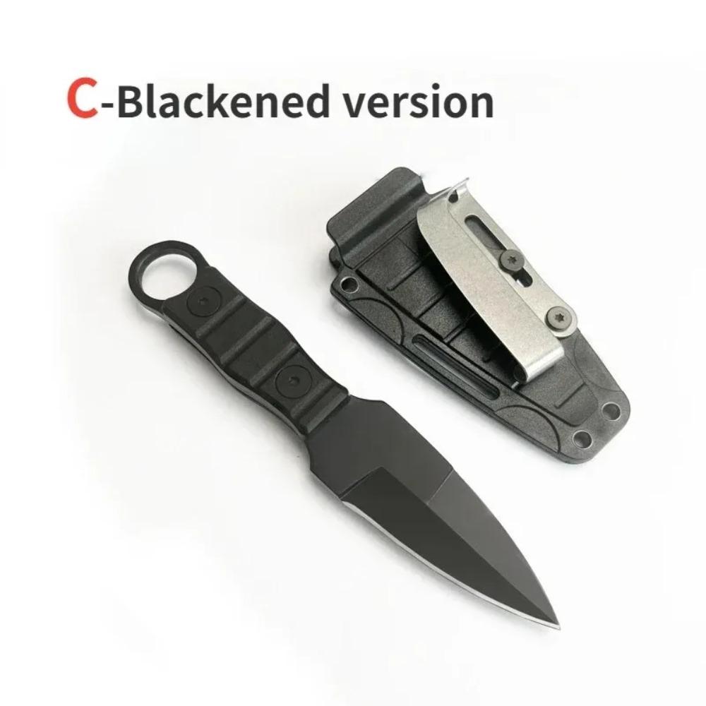 Knife Sharp Fruit Knife Handle Meat Knife Portable Scabbard Ring Knife