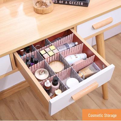 Plastic Drawer Partition for Underwear and Socks Organization