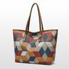 Design Vintage Pattern Handbag High-grade Material Shoulder Bag New Classic Commuter Large Capacity Shopping Totes for Women
