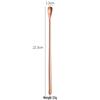 High-Value Golden 304 Stainless Steel Long Handle Mixing Spoon: Ideal for Cocktails, Coffee, Honey, and Ice.