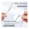 WALWAL 7 Piece Set Ingrown Nail Care Tool Stainless Steel Pedicure Kit Nail File Lifter Dead Exfoliation Remover Foot Cleaning Care Tool