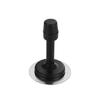 Stainless Steel No-Punch Anti-Collision Door Stopper with Rubber Bumper