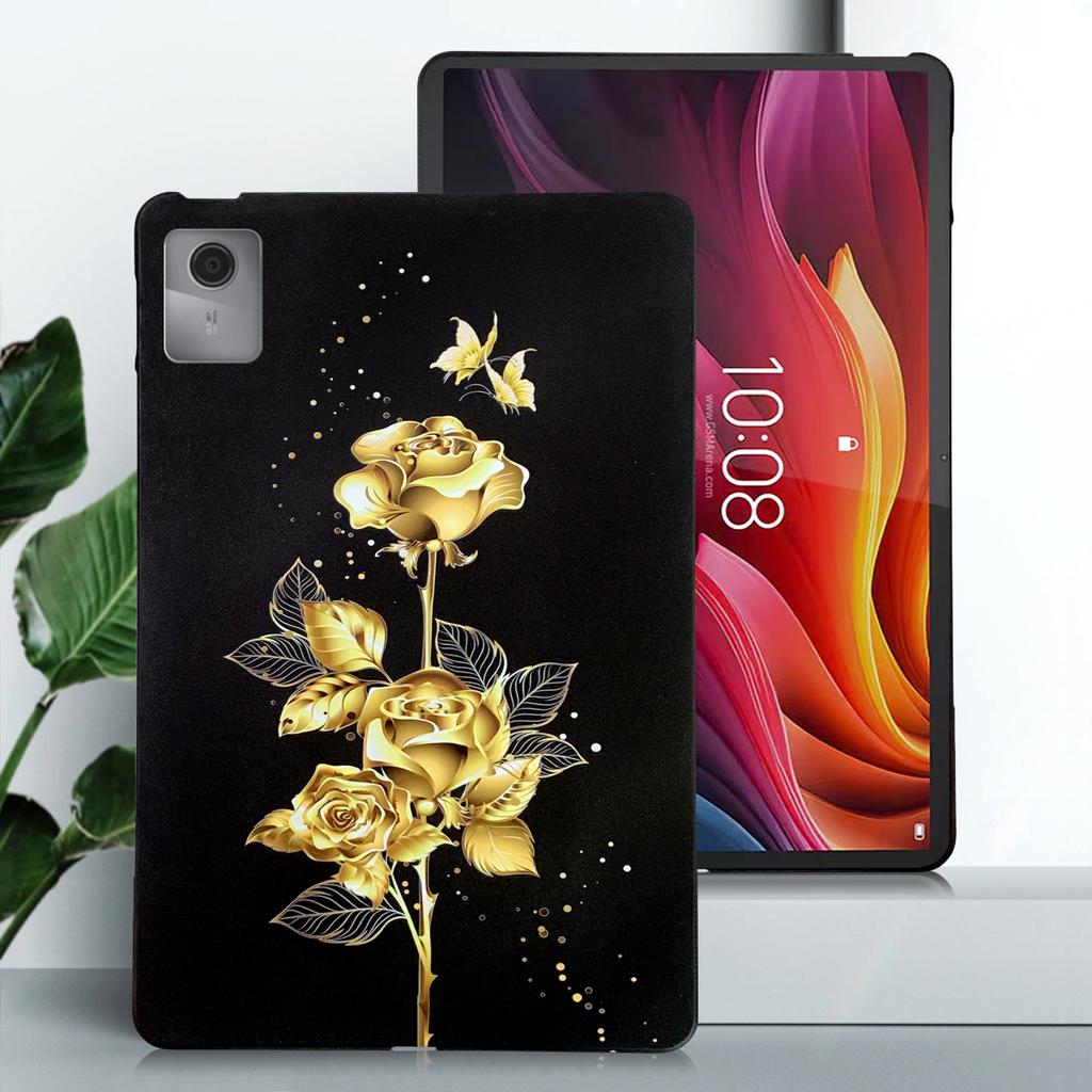 Para Lenovo Idea Tab (TB336ZU/TB336FU)/Funda TPU para Xiaoxin Pad 11 2025 Impresión de Patrones Cubierta Protectora Delgada para Tablet