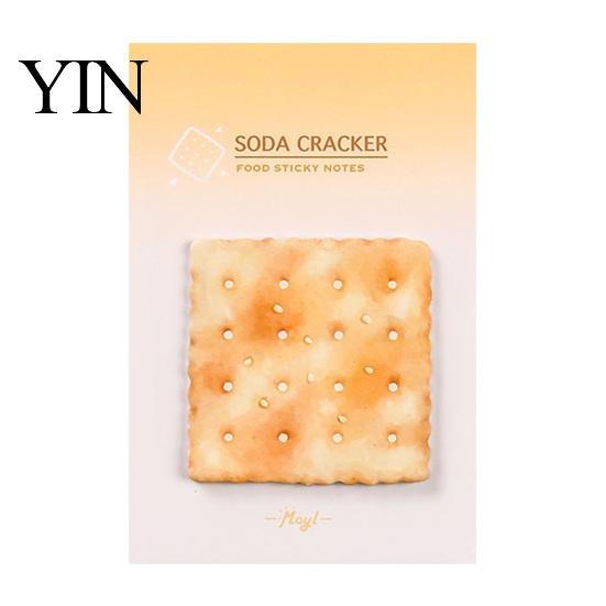 Adhesive Memo Pad Stick Note Pads, Funny Toast Bread Cookie Cheese Design Cute Notepad, 30 Loaf Shape Notes Sheets/Pad Self for Home Office
